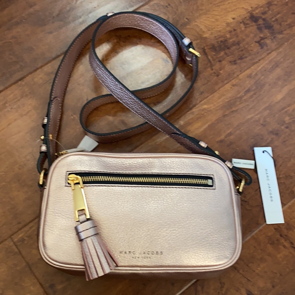 Marc Jacobs Zoom Rose Gold Crossbody